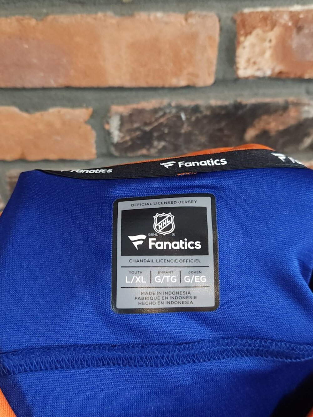 NHL Fanatics Casey Cizikas #53 New York Islanders Home Hockey Jersey Youth L/XL - Picture 6 of 6